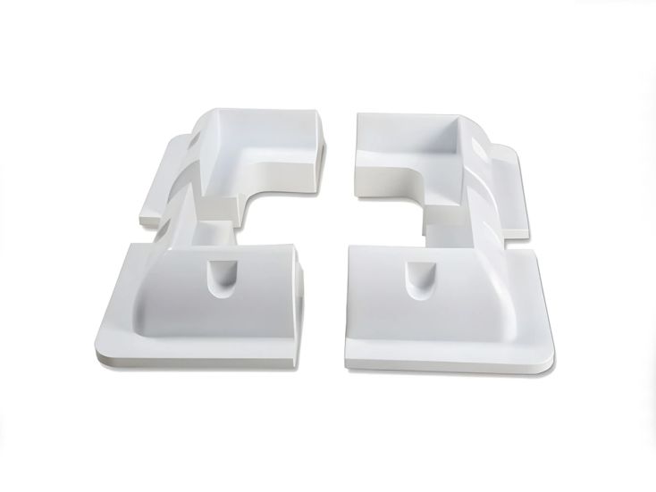 Obelink Solar-Eckstützen-Set (4 Stück) – White
