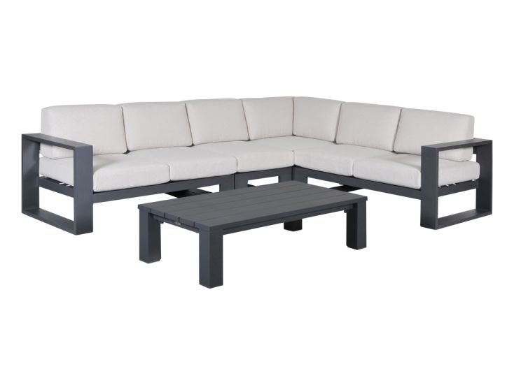 Outdoor Feelings Cuba corner L loungeset - Desert Sand