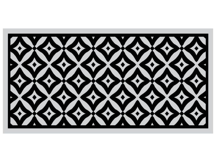 Obelink Patio Mat Cube 500 x 250 cm Zeltteppich
