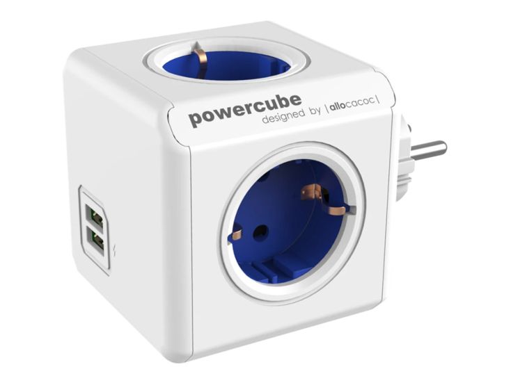 PowerCube Original USB Steckdose - Blue