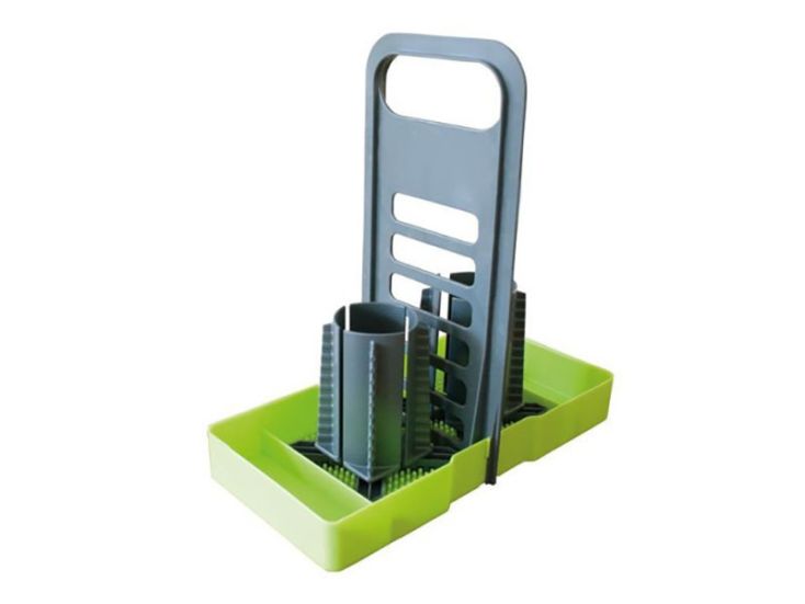 Purvario Küchenutensilienhalter - Lime Anthracite