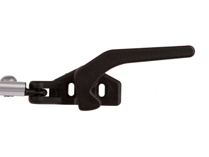 Fensteraussteller 20,5 cm mit Drehknopf und Schraubbefestigung - Rechts