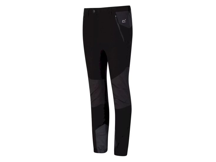 Regatta Tech Mountain Black Ash Kinder Wanderhose