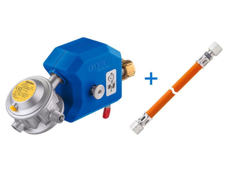 Zweite Chance GOK Caramatic SafeDrive 50mbar G12 Gasdruckregler