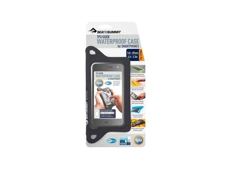 Sea To Summit TPU Guide wasserdichte Handytasche - Schwarz