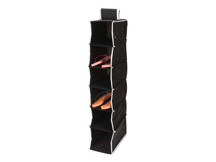 Storage Solutions Organizer 6-Fächer - Black