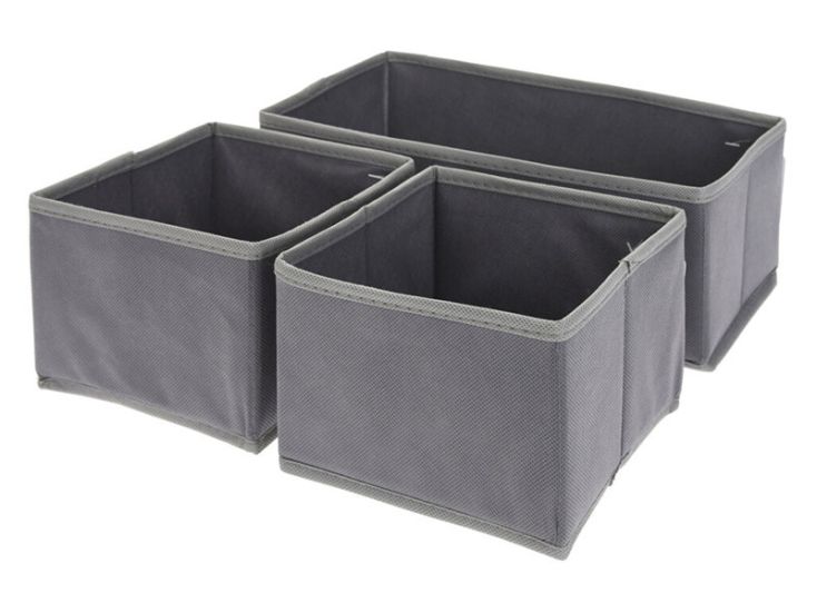 Storage Solutions faltbarer Organizer - 3-teiliges