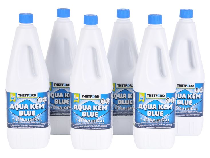 Thetford Aqua Kem Blue 6er-Set Sanitärflüssigkeiten