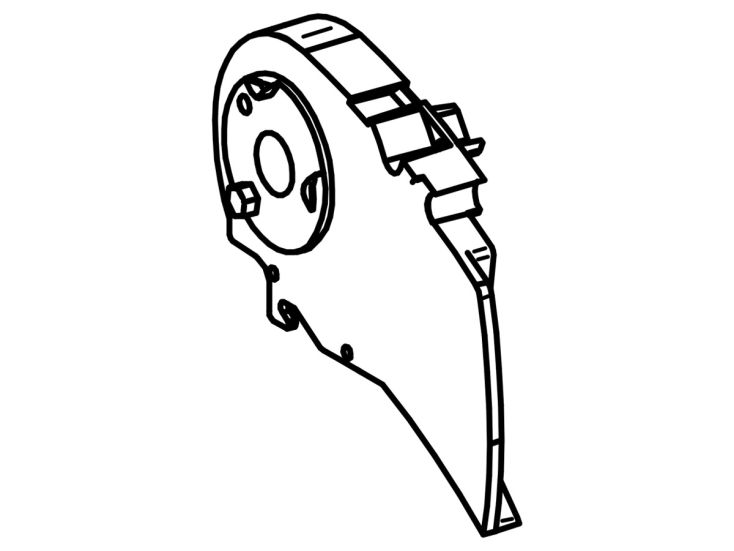 Thule Omnistor Endplatte links 9200