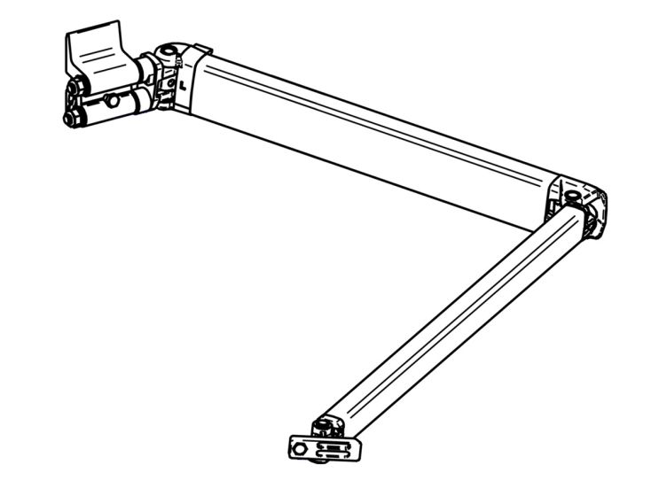 Thule Omnistor Gelenkarm links 5200 300-500