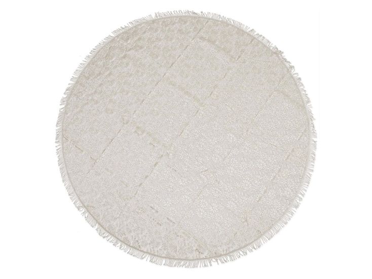 Unique Living Foam Ø160 Tischdecke - Khaki