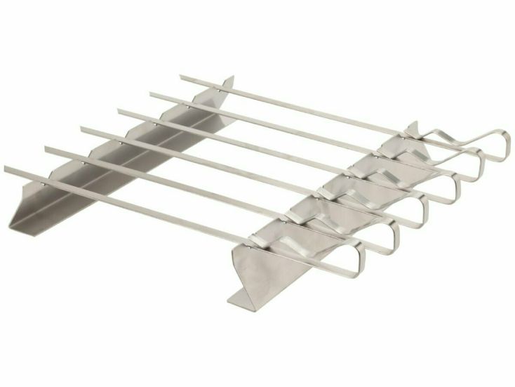 Vaggan BBQ Grillrost aus Edelstahl 6 Spieße