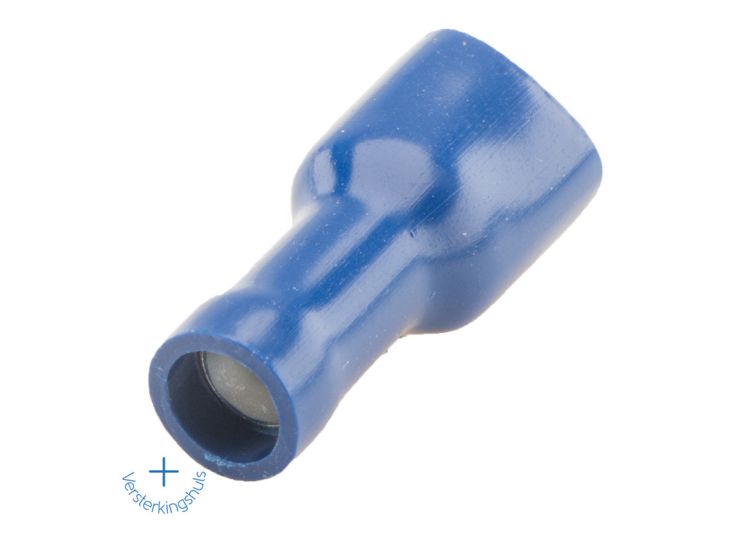 Flachsteckerhülse 6,3 x 0,8 mm