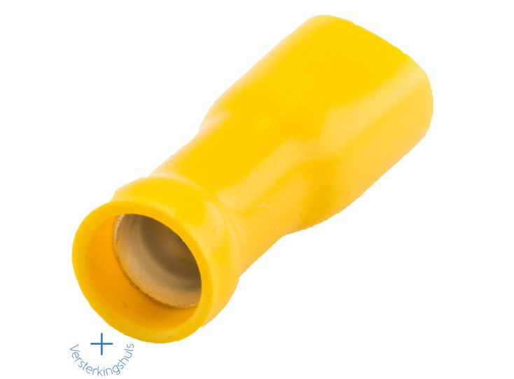 Flachsteckerhülse 6,3 x 0,8 mm