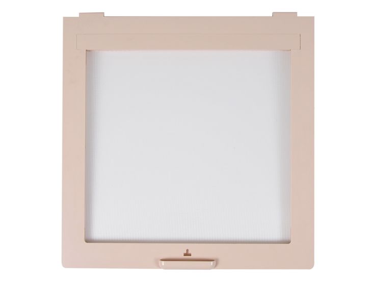 Rahmen mit Fliegengitter - Beige