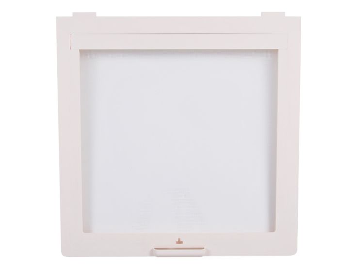 Rahmen mit Fliegengitter - White