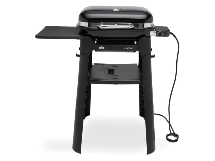 Weber Lumin Compact Black Stand Elektrogrill