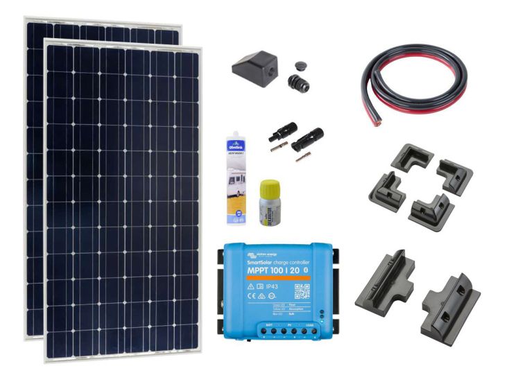 Victron 2 x 185 Watt Solarmodul-Set