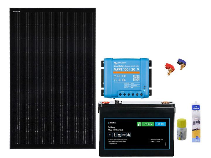 Obelink 180 Watt Lithium Solarmodul-Set Obelink 180 Watt Lithium Solarmodul-Set