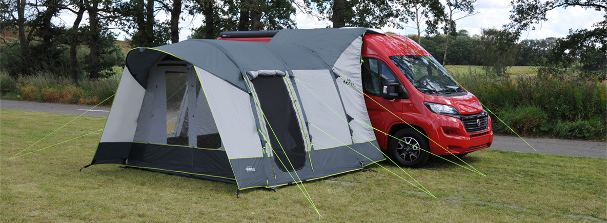 Brunner Air Travel II Bus-Vorzelt bei Camping Wagner Campingzubehör