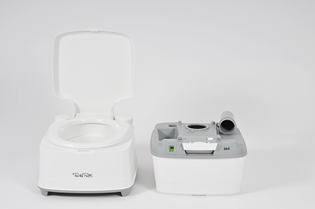 Wie funktioniert eine Porta Potti